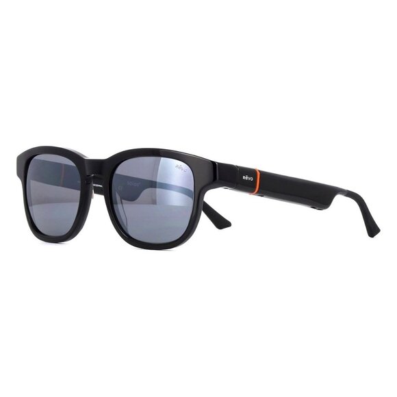 New REVO Sonic 3 Black Polarised Square RE 1253 01 GY Sunglasses Women - Picture 1 of 4